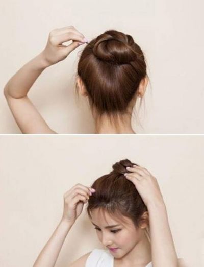0017202911311 自己扎最簡單的丸子頭步驟是怎么樣的