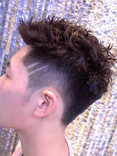 鯔魚頭和狼尾是一個發型嗎